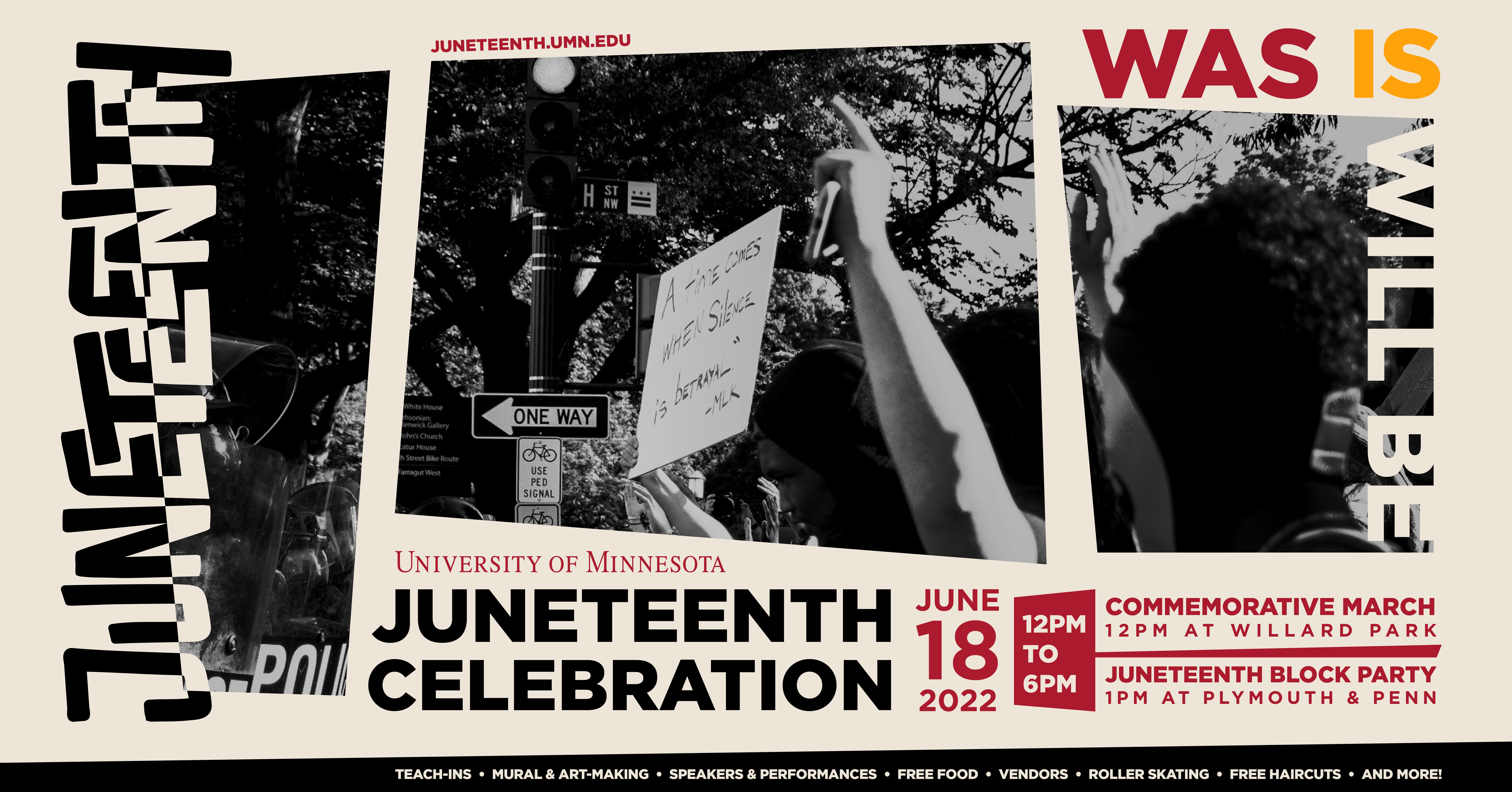An image of the 2022 Juneteenth celebration