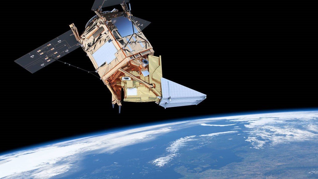 Image of the Copernicus Sentinel-5 Precursor satellite by ESA 
